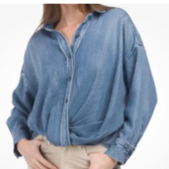 YFB Blue Denim Large top - Picture 5 of 13